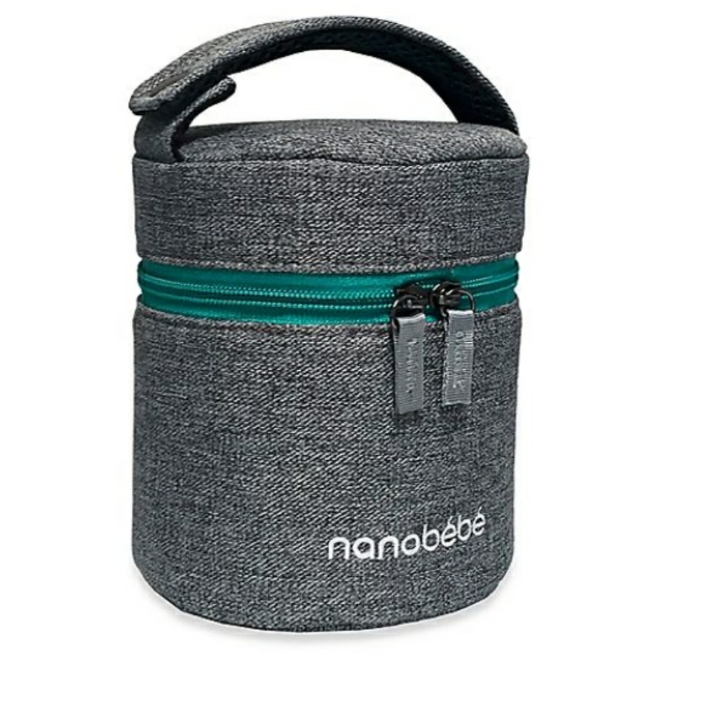 Nanobebe 3 bottle cooler and heater with ice pack